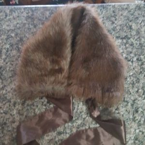 GAP girls faux wrap brown new w tags 62" total